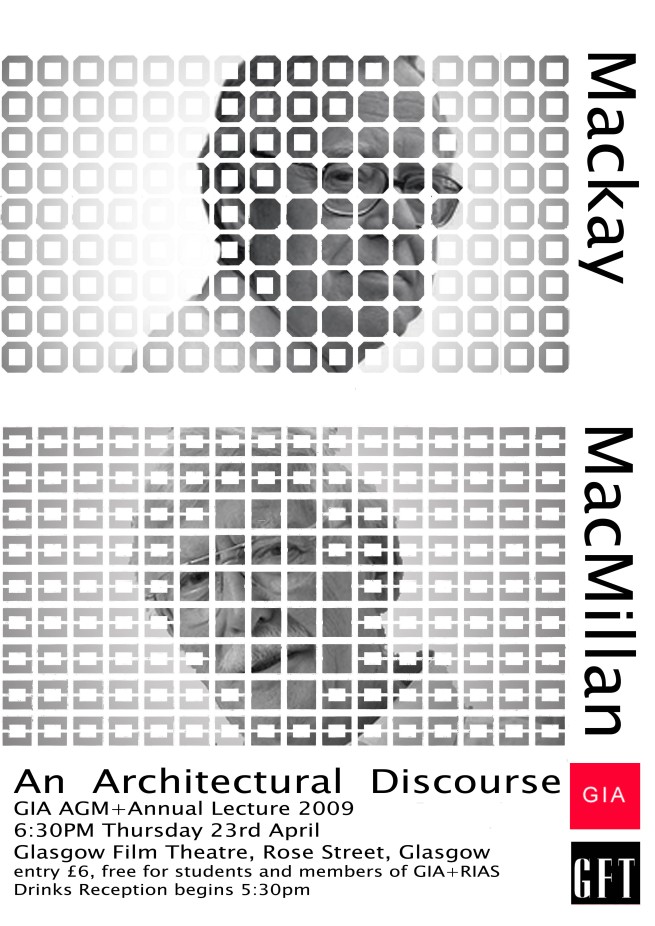 GIA AGM+Annual Lecture Poster Design